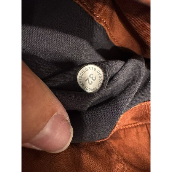 Lululemon Commission Pant Slim *Warpstreme Dark Terracotta 32x31 EUC - Picture 6 of 7